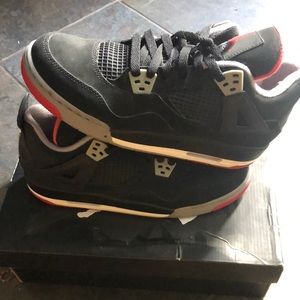 Air Jordan’s. Worn maybe 5 times. A little dusty